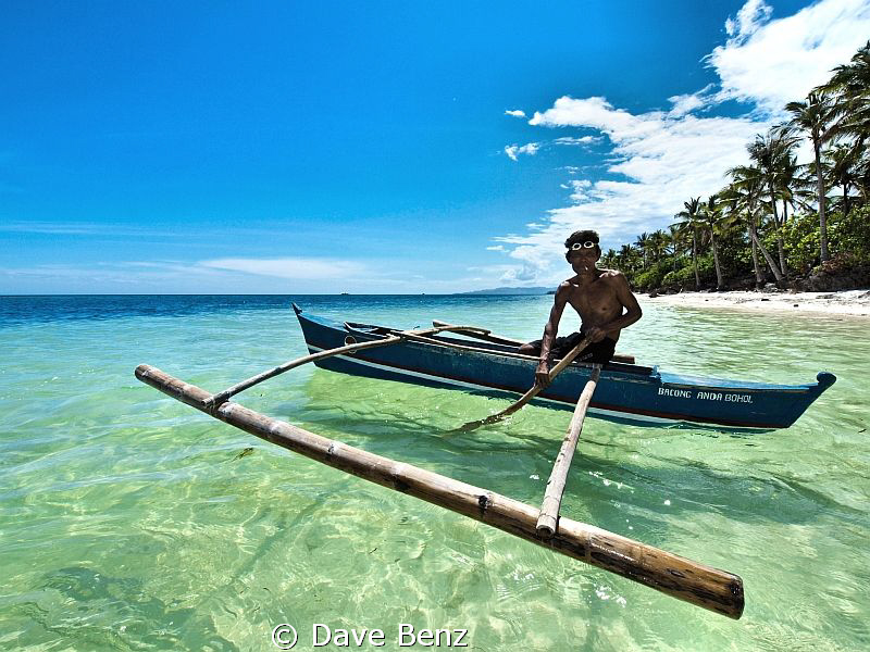 Fisherman on the way... by Dave Benz 