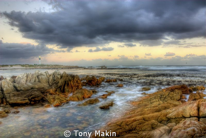 HDR of Pringle Bay lighthouse by Tony Makin 