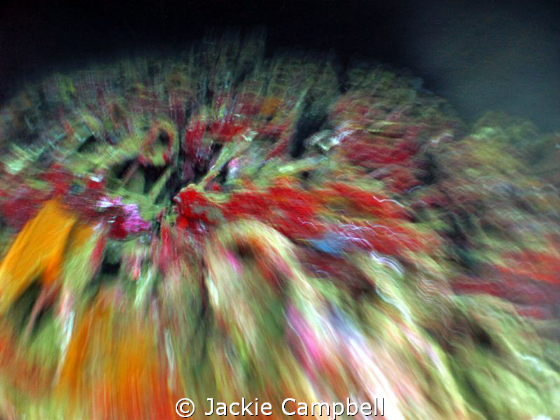 Bombs on the Umbria !!
Slow shutter speed and a little c... by Jackie Campbell 