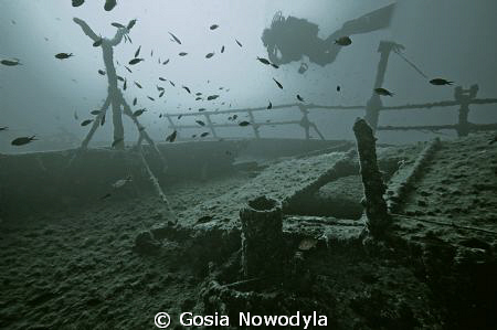 TETI wreck of a steamship built in 1883.  Sunk on 23 May ... by Gosia Nowodyla 