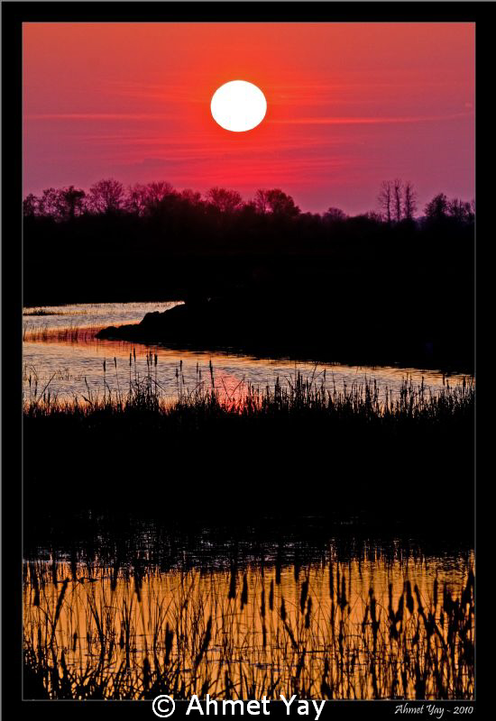 Sunset at Blacksea by Ahmet Yay 