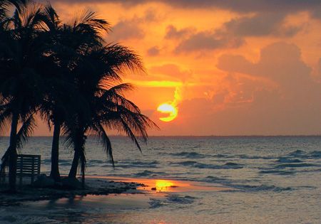 North Beach Isla Mujeres Mexico. Picture was taken with a... by Patrick Walsh 