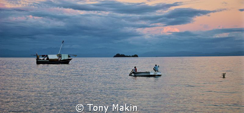 Dusk in Nosy Be by Tony Makin 