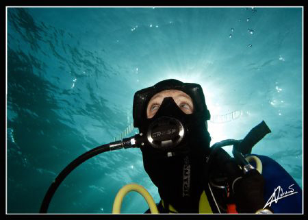MANTA "enlightenment"... my very very happy buddy after s... by Adriano Trapani 