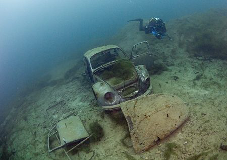 Underwater Beetle.
D200 10.5mm. by Mark Thomas 