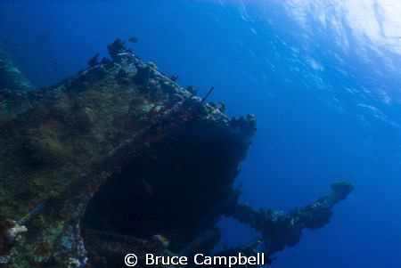 Rhone wreckage by Bruce Campbell 