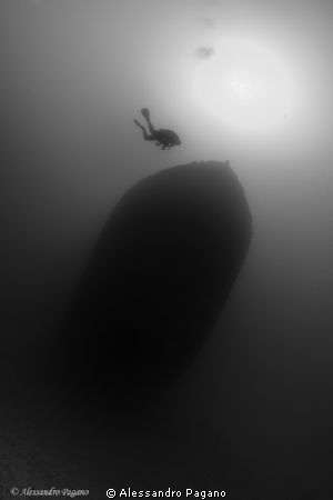 Cargo ship Bowesfield, end 1892 by Alessandro Pagano 