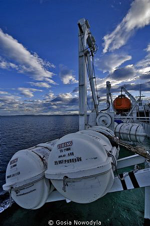 ... while spending time on the sea, it is nice to feel, t... by Gosia Nowodyla 