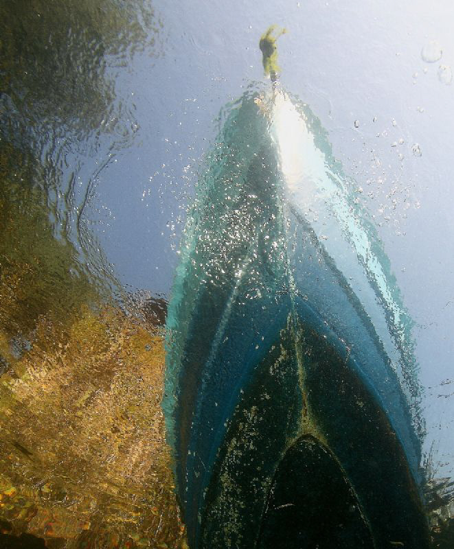 "BB"- Blue Boat :) by Veronika Matějková 