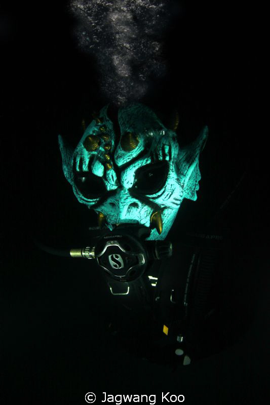 Celebrate Halloween Underwater by Jagwang Koo 
