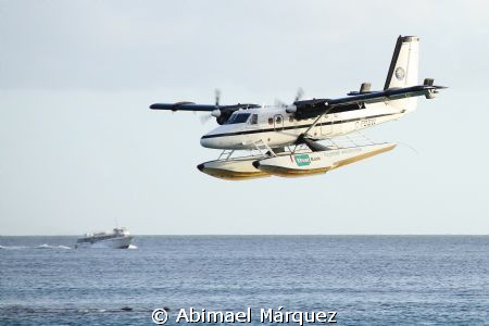 airplane by Abimael Márquez 