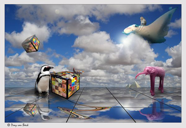If Salvador Dali was a diver...(Dali's dream) by Dray Van Beeck 