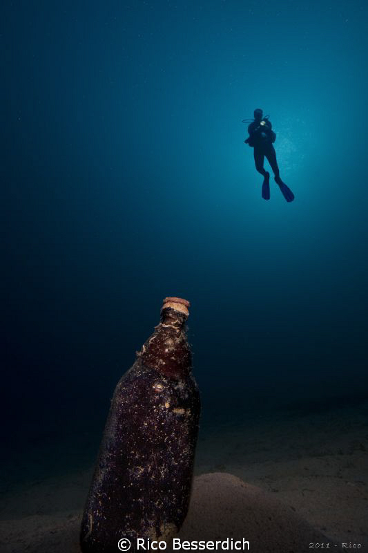 "the last decompression beer" by Rico Besserdich 