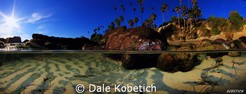 Panorama double wide half above half below image experime... by Dale Kobetich 