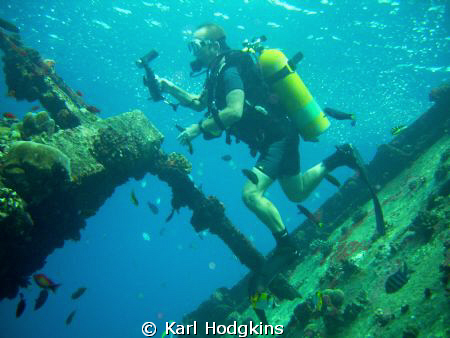 Running is never easy underwater even down hill.
The wre... by Karl Hodgkins 