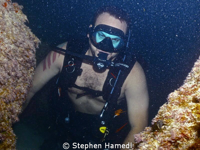 Beach Dive off Sunny Isles Beach by Stephen Hamedl 