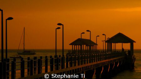 Salang Jetty, Tioman, Malaysia by Stephanie Ti 
