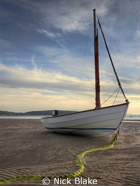 Waiting for the tide, Abersoch, North Wales by Nick Blake 