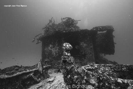 Wreck diving In Mauritius Island ,this is the Stella Maru... by Jean-Yves Bignoux 