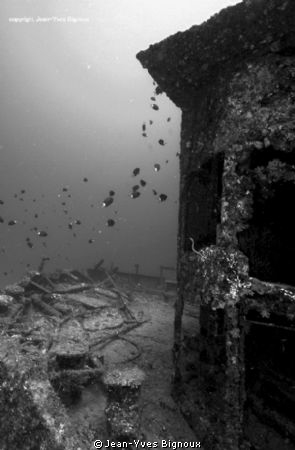 Monochrome Mauritius at Silver Star Wreck In Mauritius 
... by Jean-Yves Bignoux 
