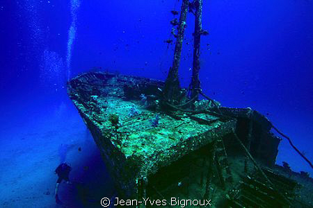 Mauritian Shipwreck North West Coast Mauritius ,Jean-Yves... by Jean-Yves Bignoux 