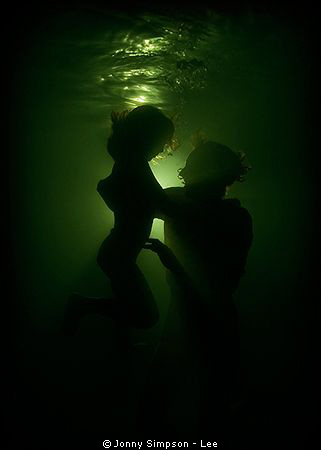 Using natural light and the single pool light behind the ... by Jonny Simpson - Lee 