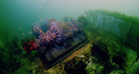 This photo of the foredeck of the tug Keta V was taken in... by Michael Grebler 