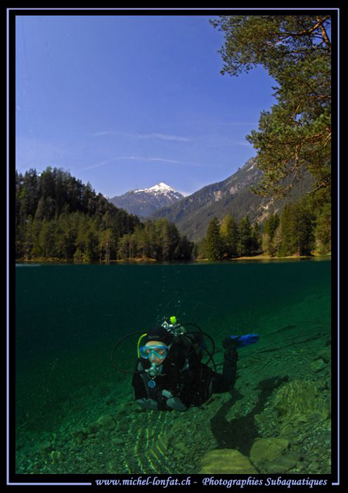 Diving the Fernsteinsee... by Michel Lonfat 