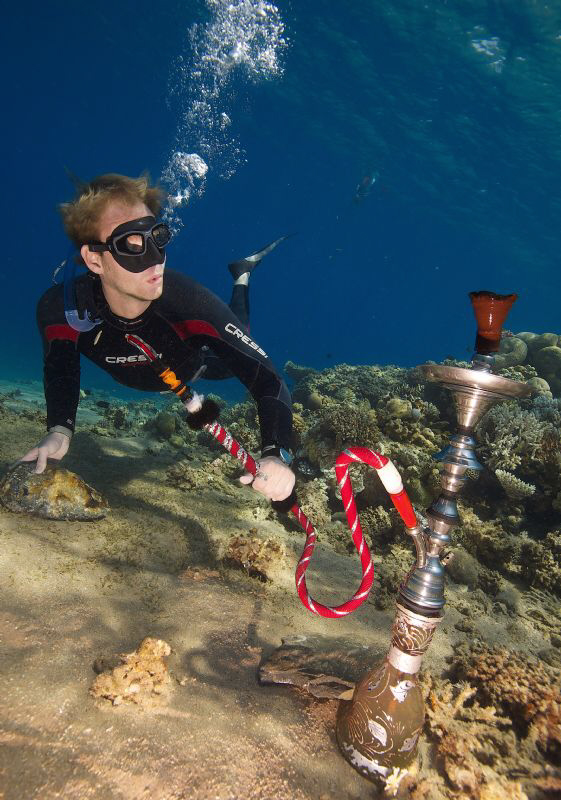 Shisha man :-) by Lucie Drlikova 