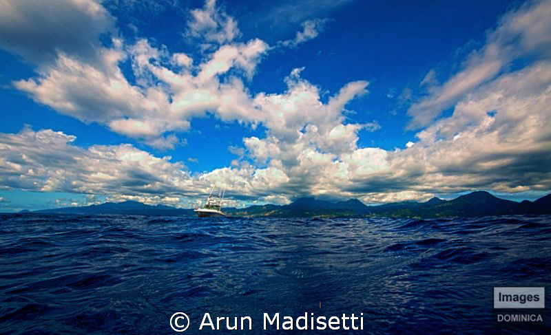 taken whilst waiting for the boat to come get me, off fil... by Arun Madisetti 