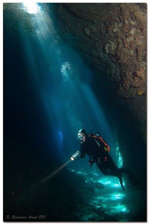 -Spotlight-
This photo I made in a cave called "Himmelsl... by Reinhard Arndt 