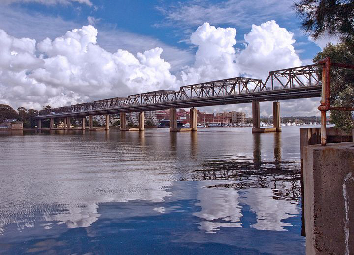 Iron Cove Bridge, Sydney Harbour by Doug Anderson 