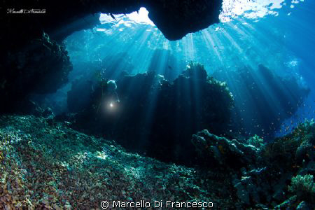 "Morning in the Blu" shoted with canon eos 450d + tokina ... by Marcello Di Francesco 
