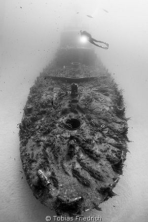 Wreck of the Boltenhagen near Malta. by Tobias Friedrich 