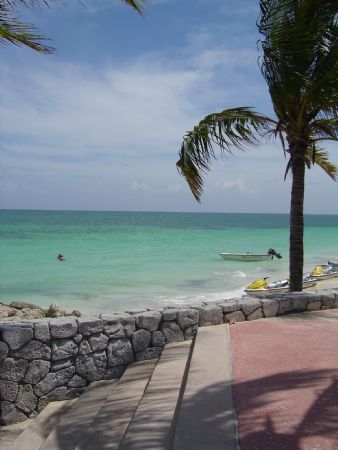 Bahamas coastline by Kelly N. Saunders 