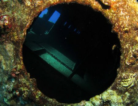 Giannis D - Port Hole looking in. Taken with Cannon s90 c... by Spencer Burrows 