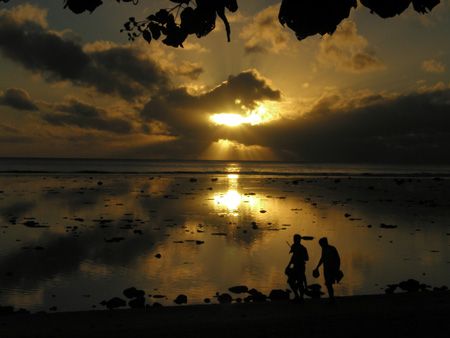 Shot sitting on the back doorstep of our accommodation - ... by Quentin Long 