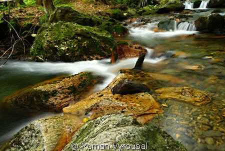 White River Opava. The entire flow is in a protected area... by Roman Vyroubal 