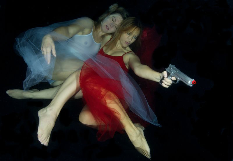 Imagine the story behind this picture.......
Fear? Getaw... by Lucie Drlikova 