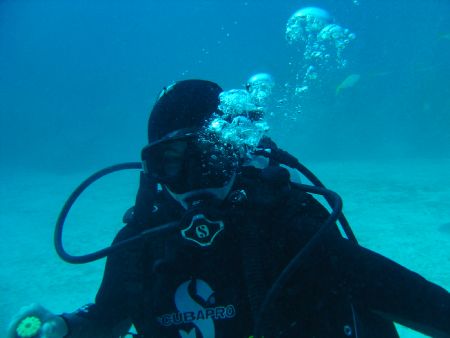 Student Diver in Bahamas by Kelly N. Saunders 