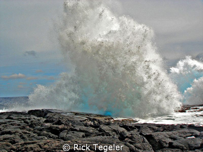 South side, Big Island of Hawaii by Rick Tegeler 