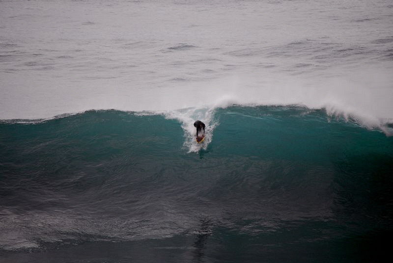 some Surfer on Madeira/Portugal by Andreas Kutsch 