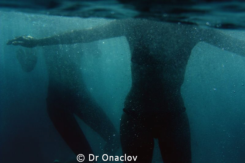 Lizard diving by Dr Onaclov 