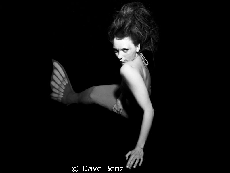 Underwatershooting with german actress Anna Kaminski as a... by Dave Benz 