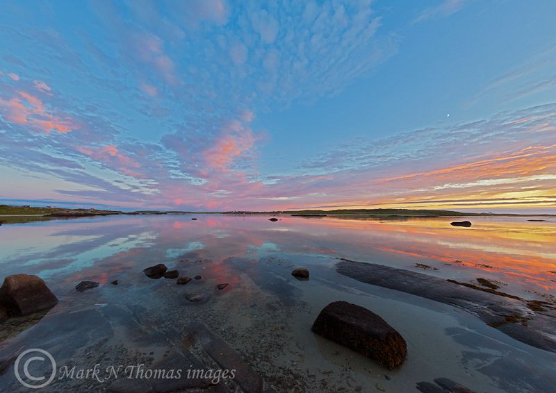 omey Strand at sunset, Connemara.
15mm fisheye. by Mark Thomas 