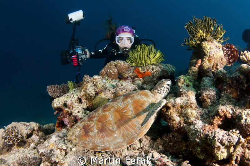House reef on Mataking Island by Martin Ferak 