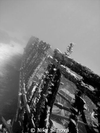 Wreck Aida, deep 37 - 50 meters by Niky Šímová 