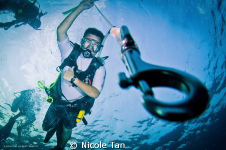 Fish Me!
A shot that i took of my buddy during out our 3... by Nicole Tan 