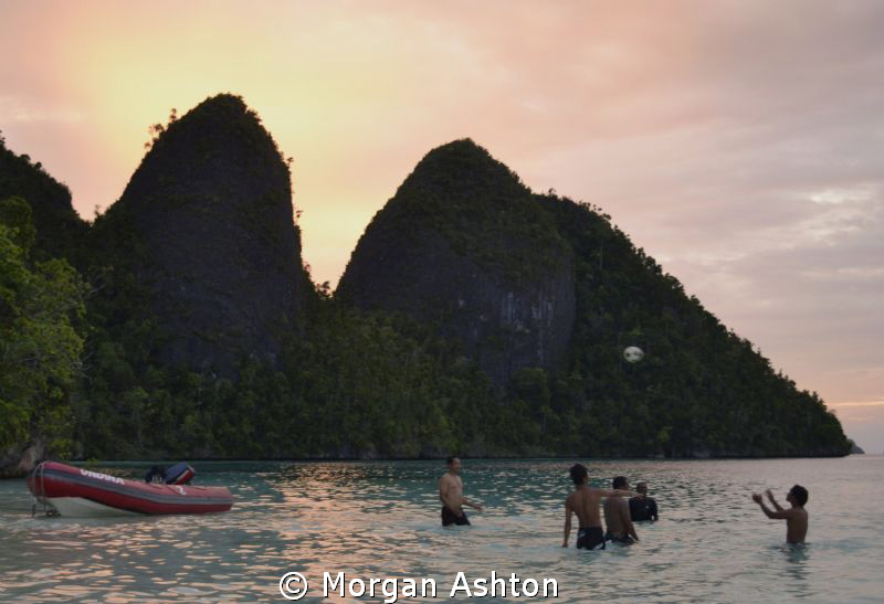 Dive Break! Wayag Island. Raja Ampat. Nikon D3100. by Morgan Ashton 