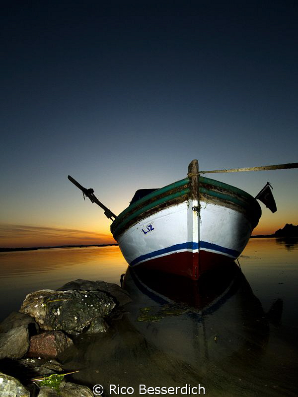 ...just a boat ;-) by Rico Besserdich 